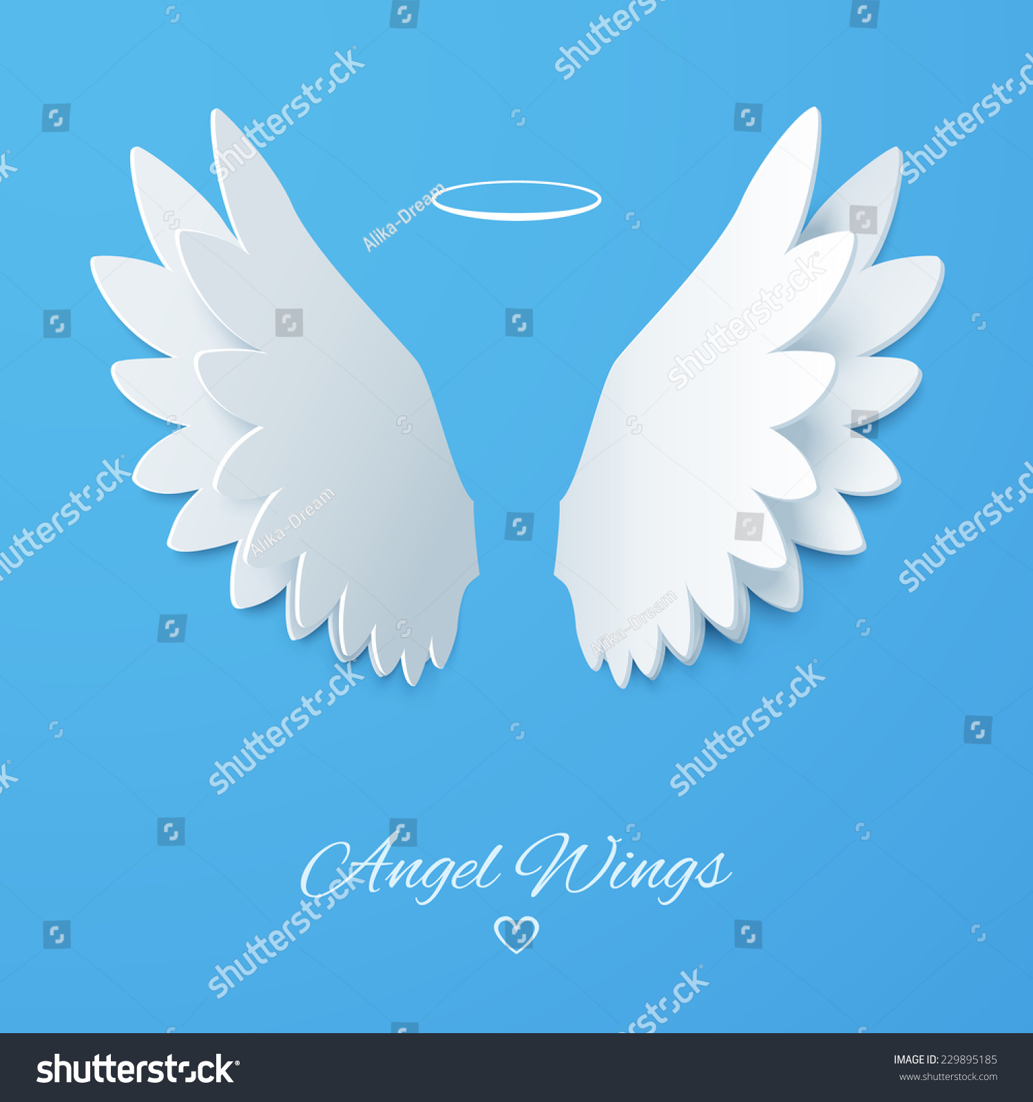 天使の羽 イラスト の画像 写真素材 ベクター画像 Shutterstock