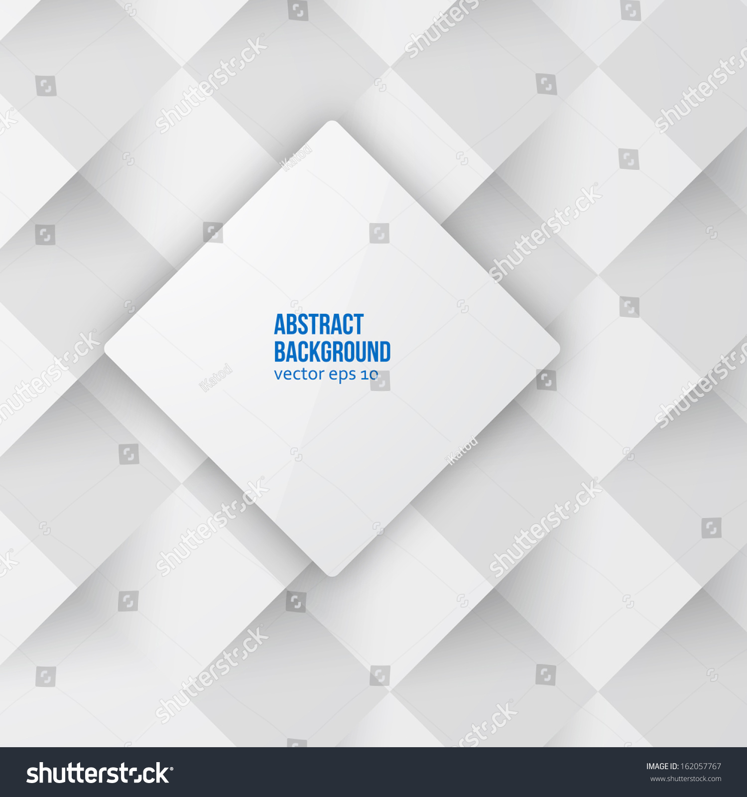 Vector White Squares Abstract And Grey Background 162057767 Vector White Squares Abstract And Grey Background 162057767