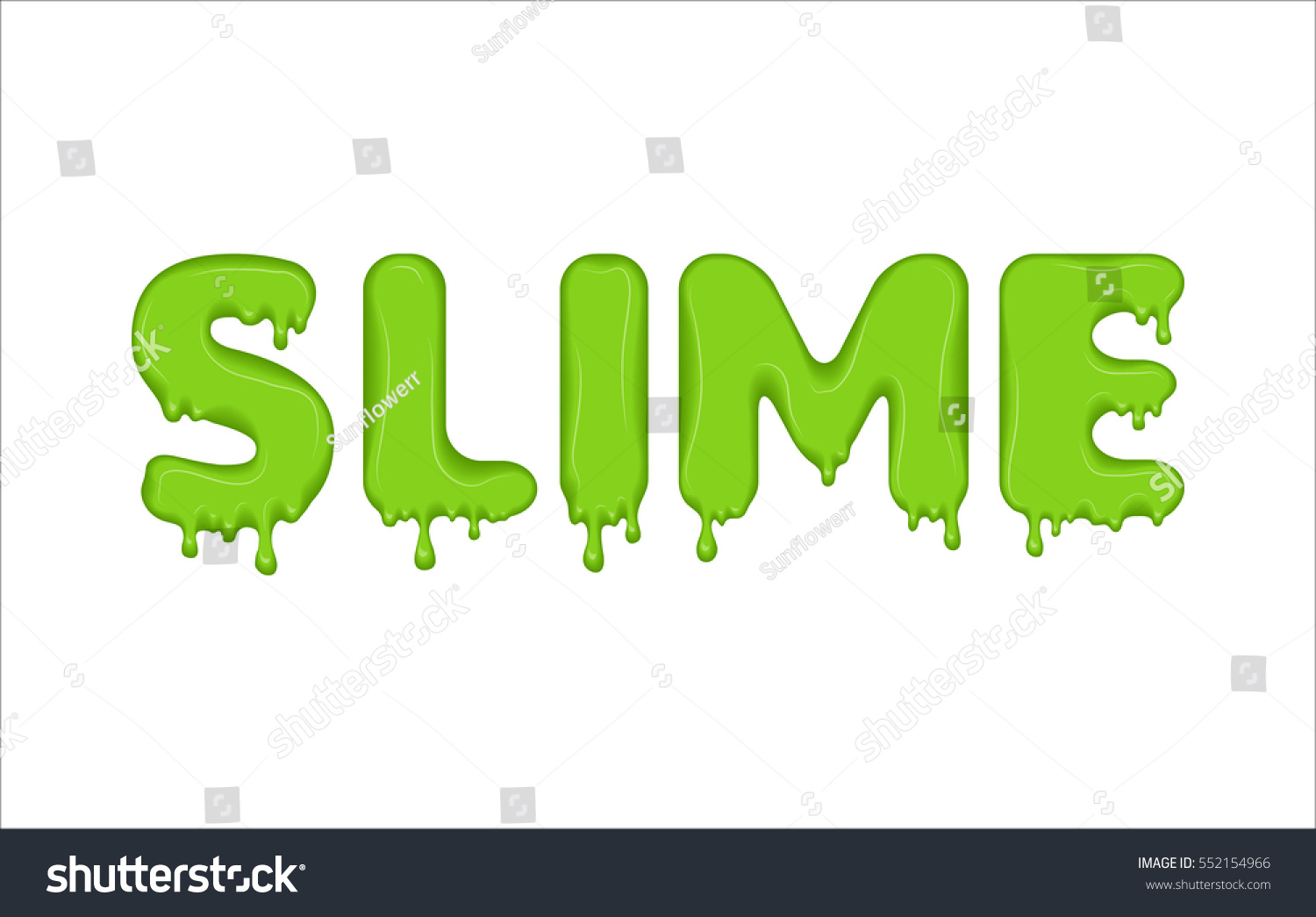 5 letter word with slime