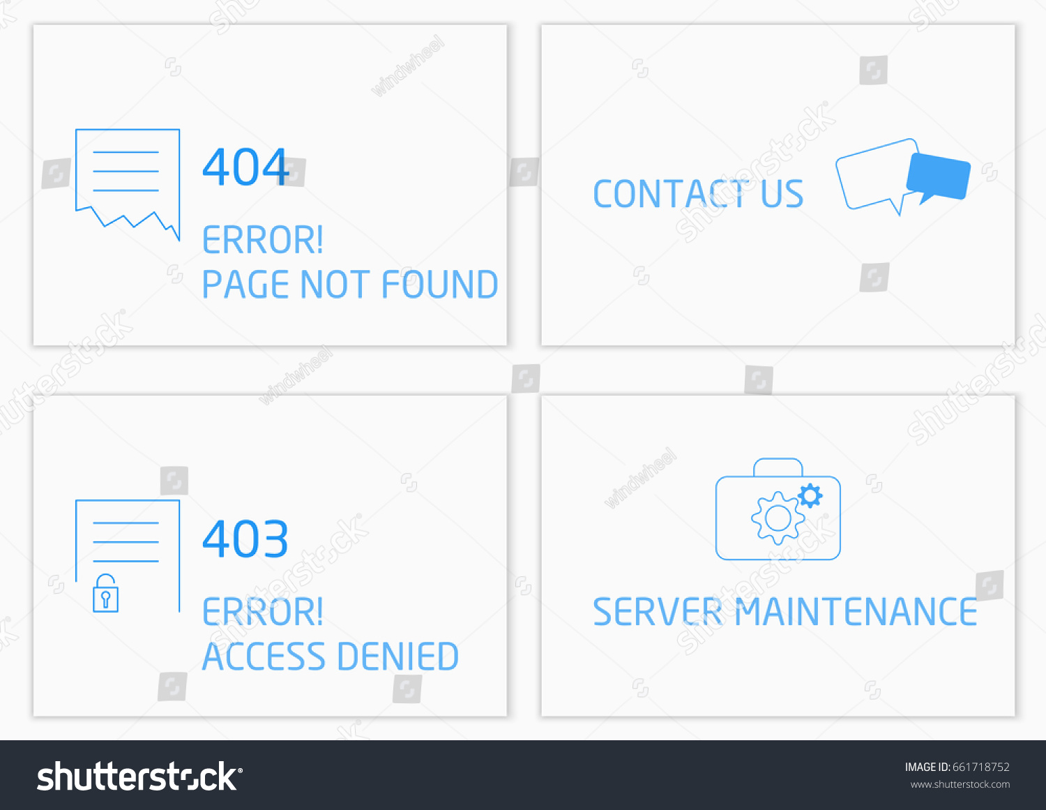 SVG of Vectors Abstract background connection error access website svg