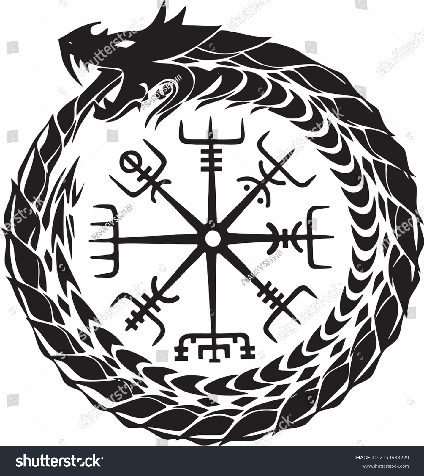 526 Viking compass Stock Vectors, Images & Vector Art | Shutterstock