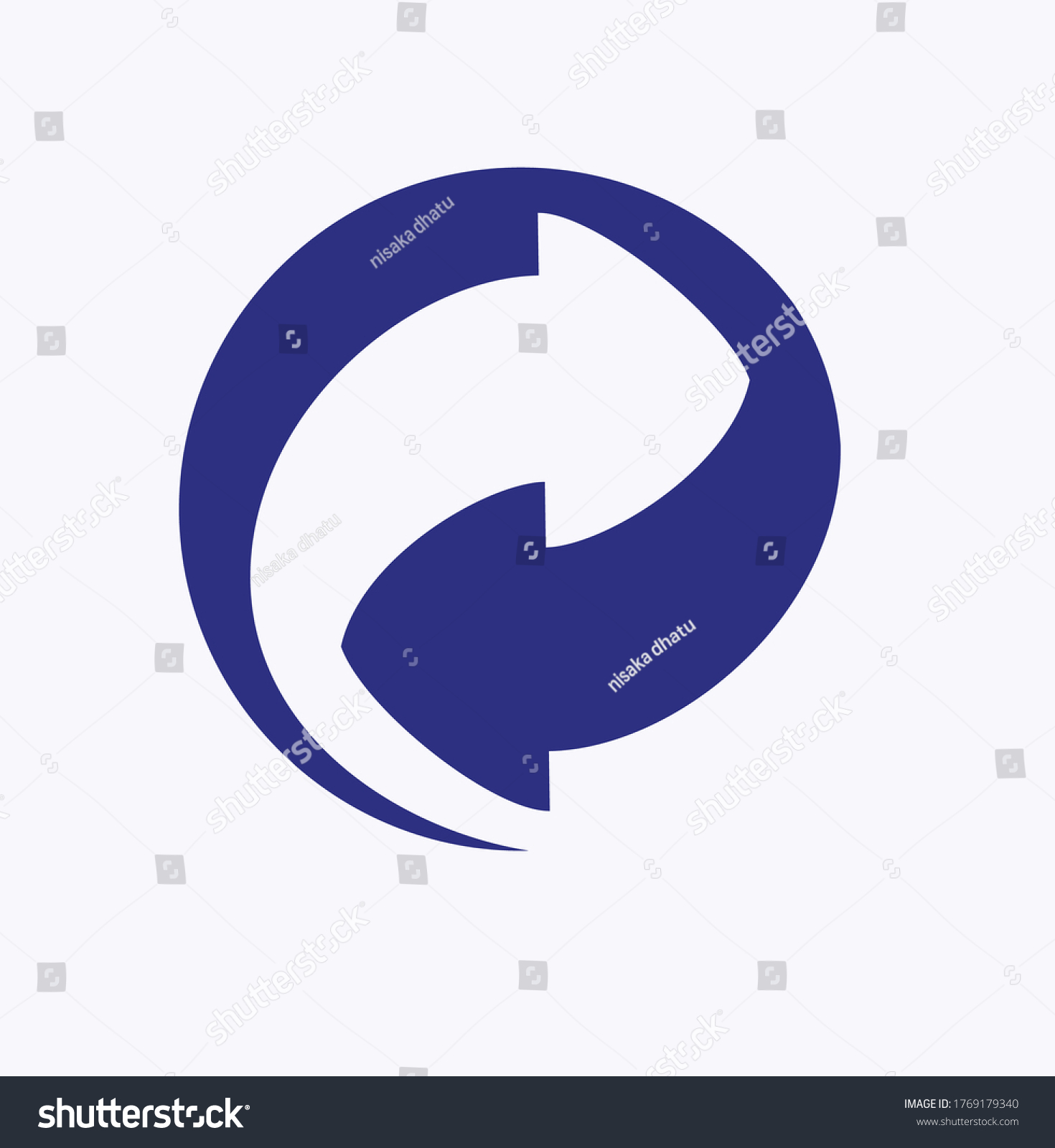 Vektor Abstract Arrow Logo Navigation Stock Vector (Royalty Free ...