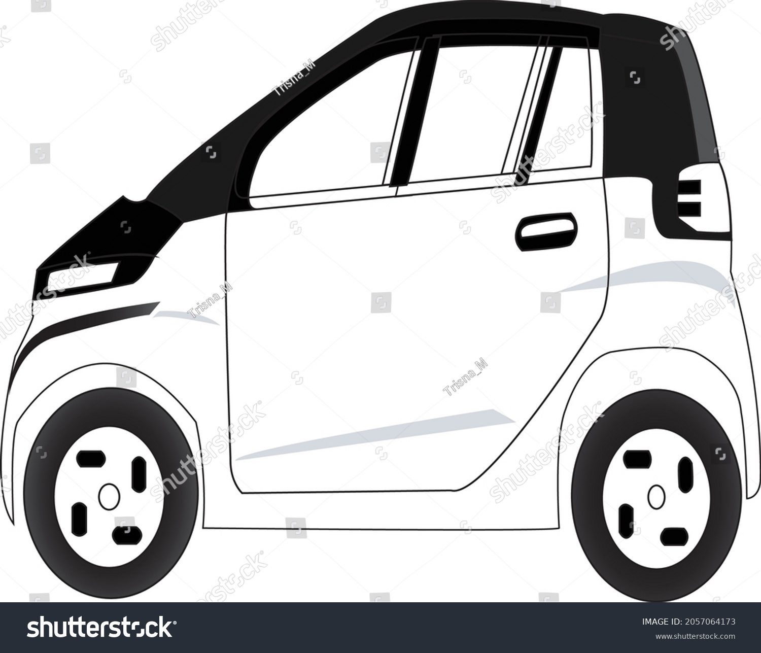 SVG of vektor mobil listrik sebuah kendaraan ramah lingkungan yang dikembangkan untuk menggantikan mobil dengan bahan bakar fosil, dan karena itu mobil ini dinamai mobil pintar svg