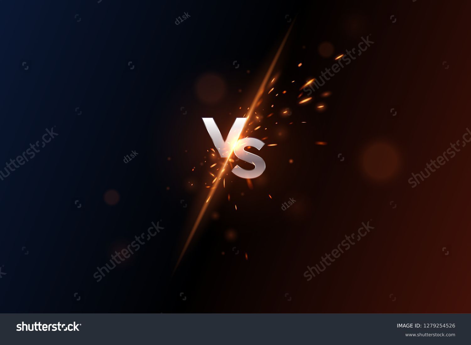 SVG of Versus vs background svg