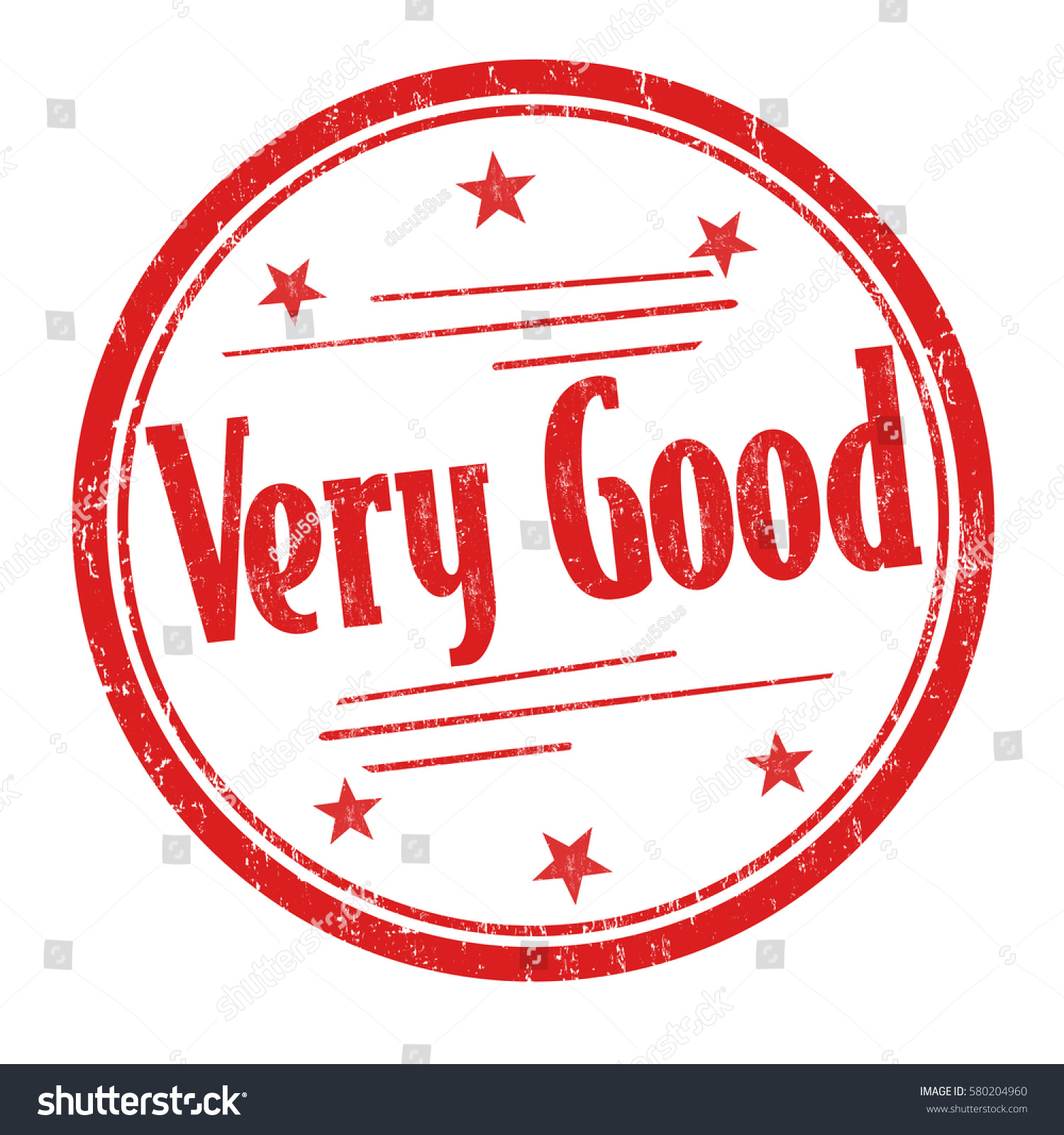 Very Good Grunge Office Rubber Stamp Stock Vector Royalty Free