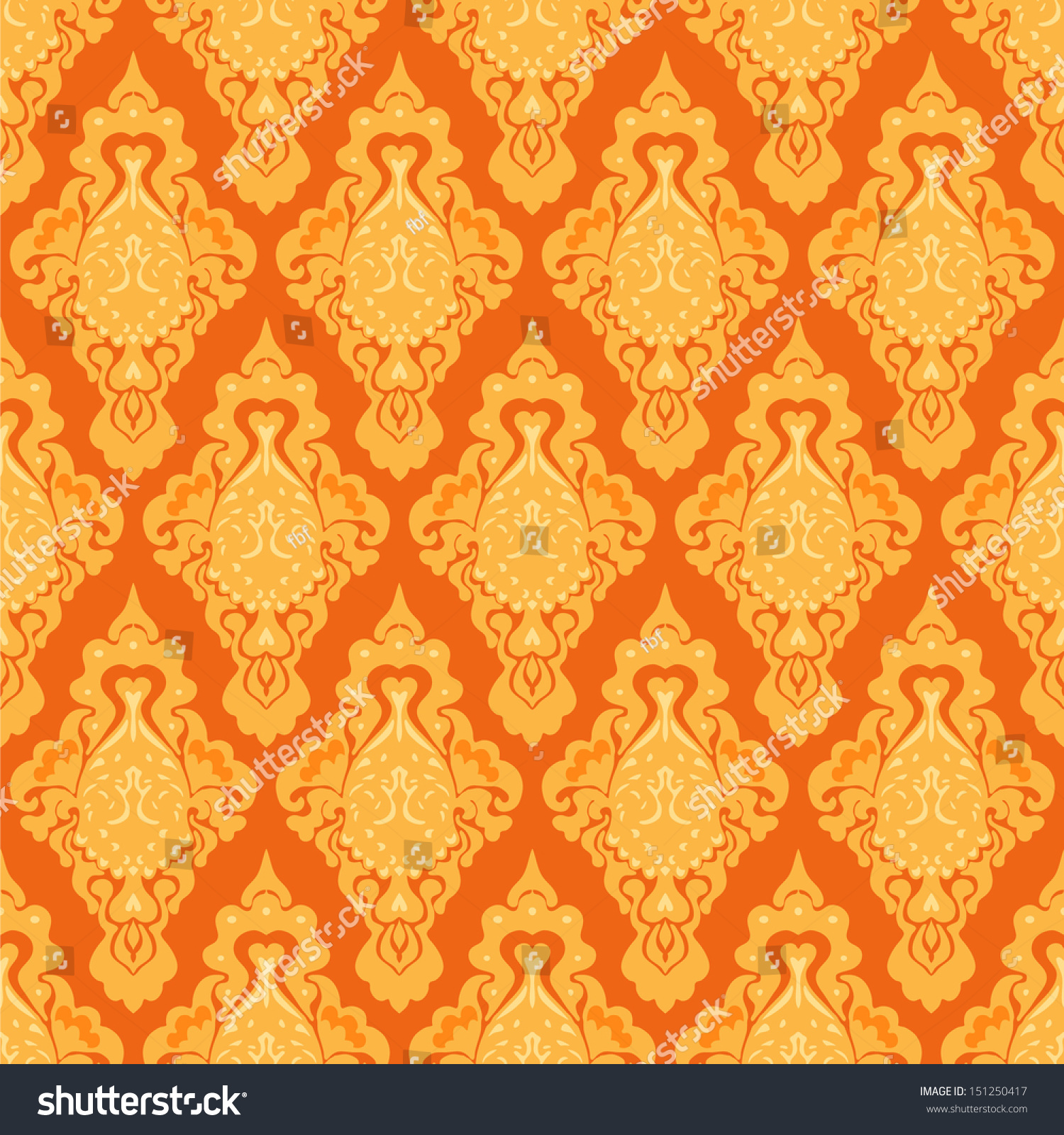 Victorian Damask Seamless Pattern Steampunk Style Stock Vector (Royalty ...