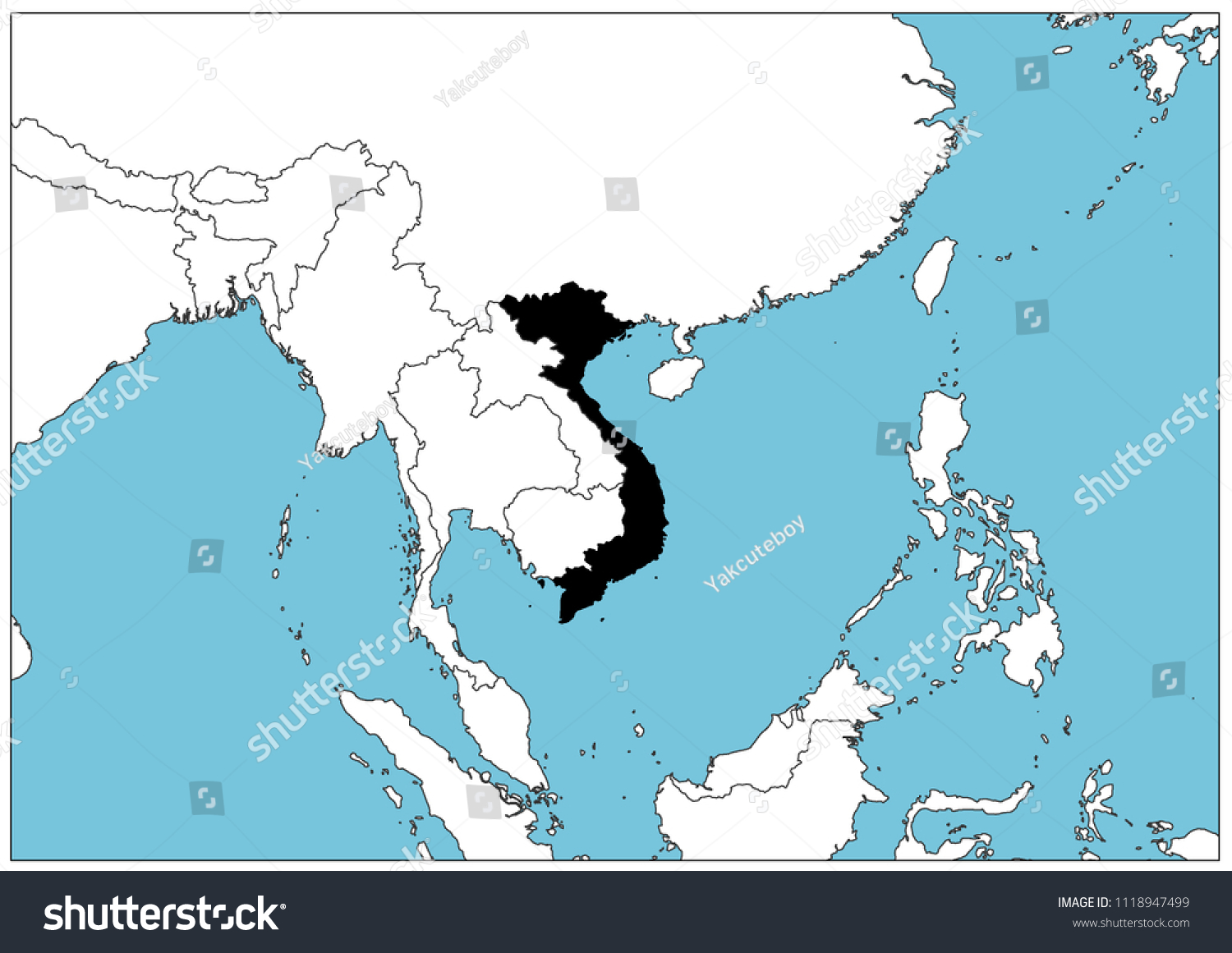 Vietnam Map Wallpaper Map Geography のベクター画像素材 ロイヤリティフリー