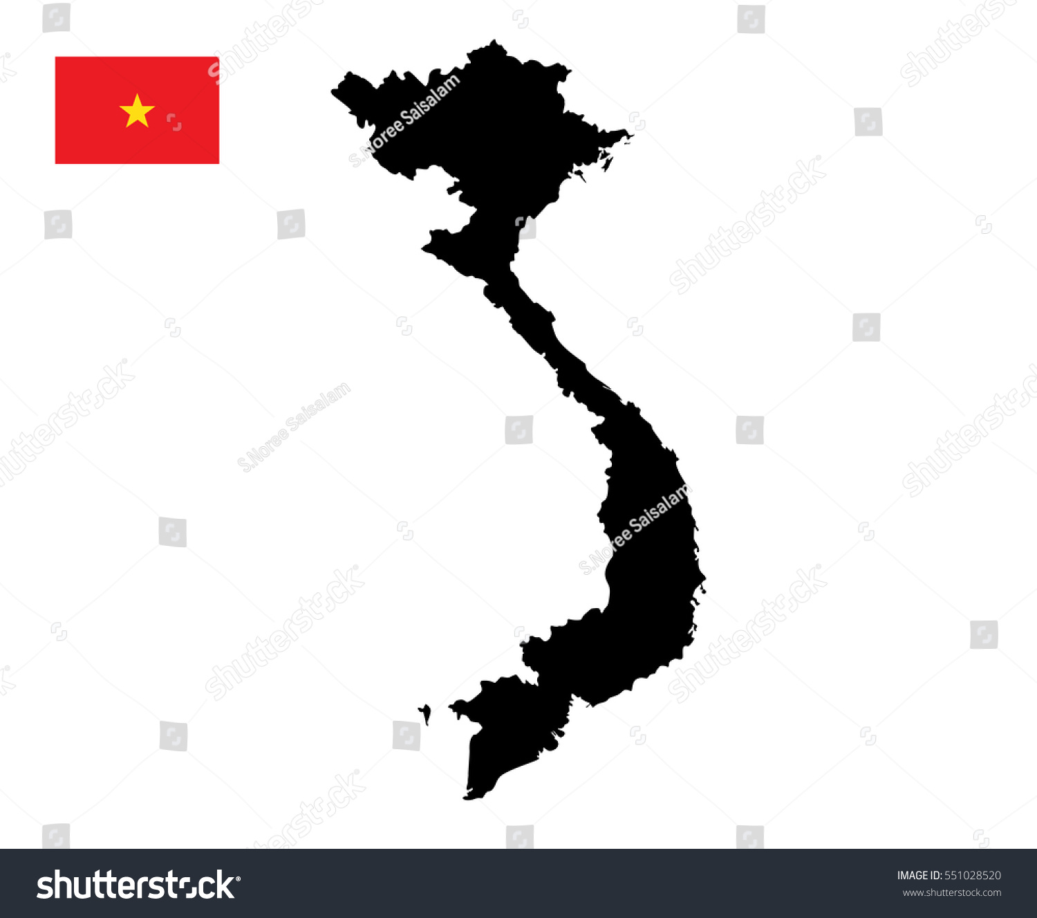Vietnam Map Flag Vector Stock Vector Royalty Free 551028520 Vietnam Map Flag Vector Stock Vector Royalty Free 551028520