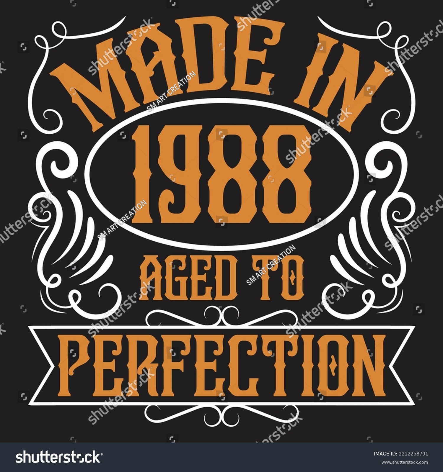 SVG of Vintage Birthday  t shirt design with Birthday elements or Hand drawn Birthday typography design svg