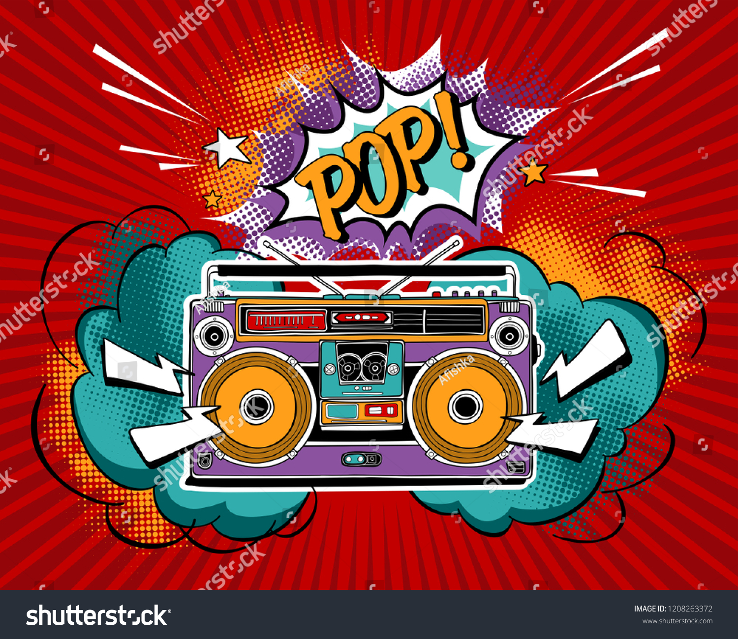 120,208 Pop sound Stock Illustrations, Images & Vectors | Shutterstock