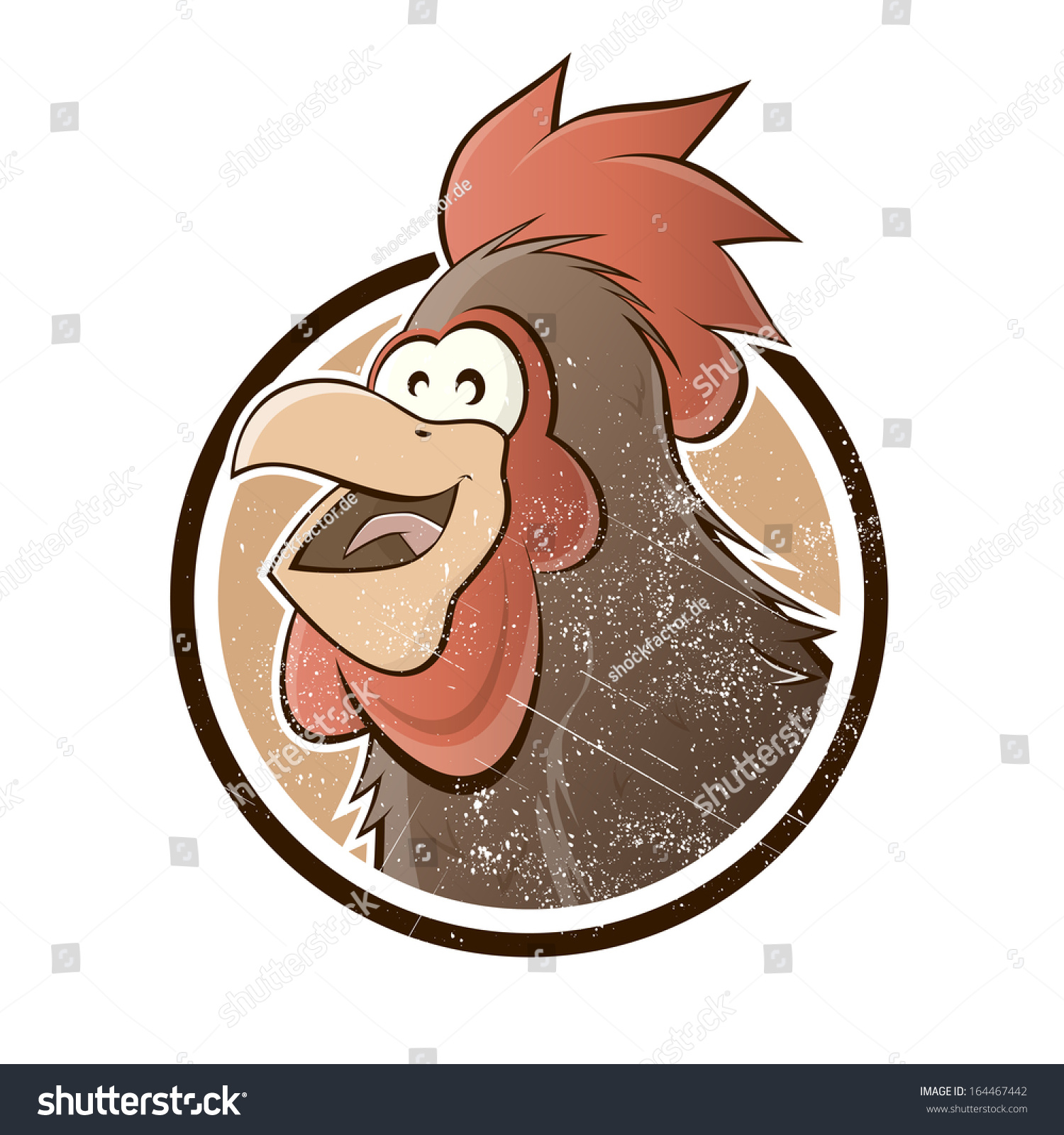 Vintage Chicken Sign Stock Vector Illustration 164467442 : Shutterstock