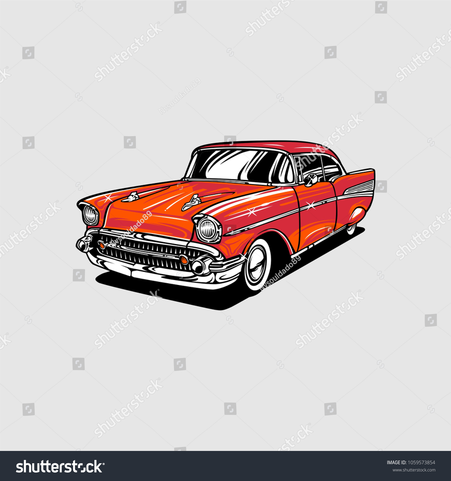 SVG of vintage classic car vector svg
