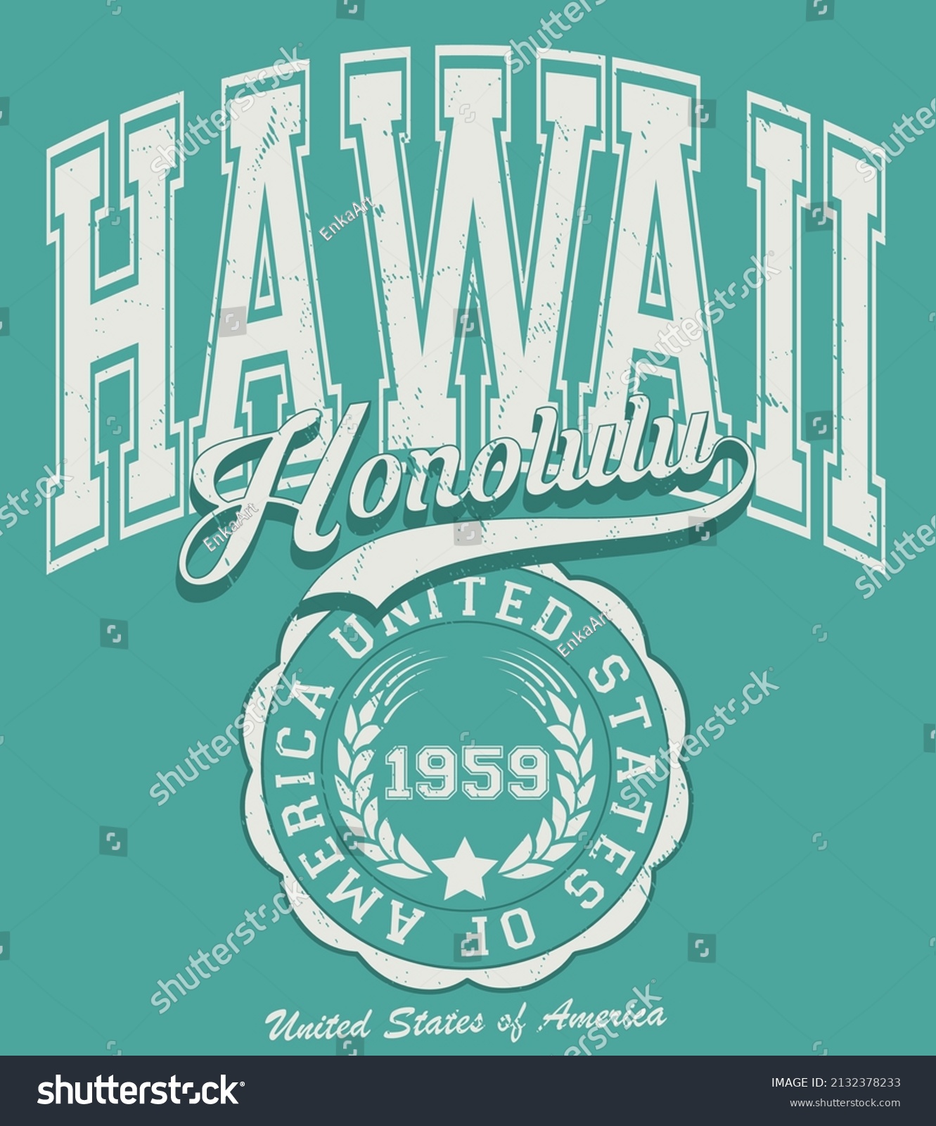 649 Honolulu text Images, Stock Photos & Vectors | Shutterstock