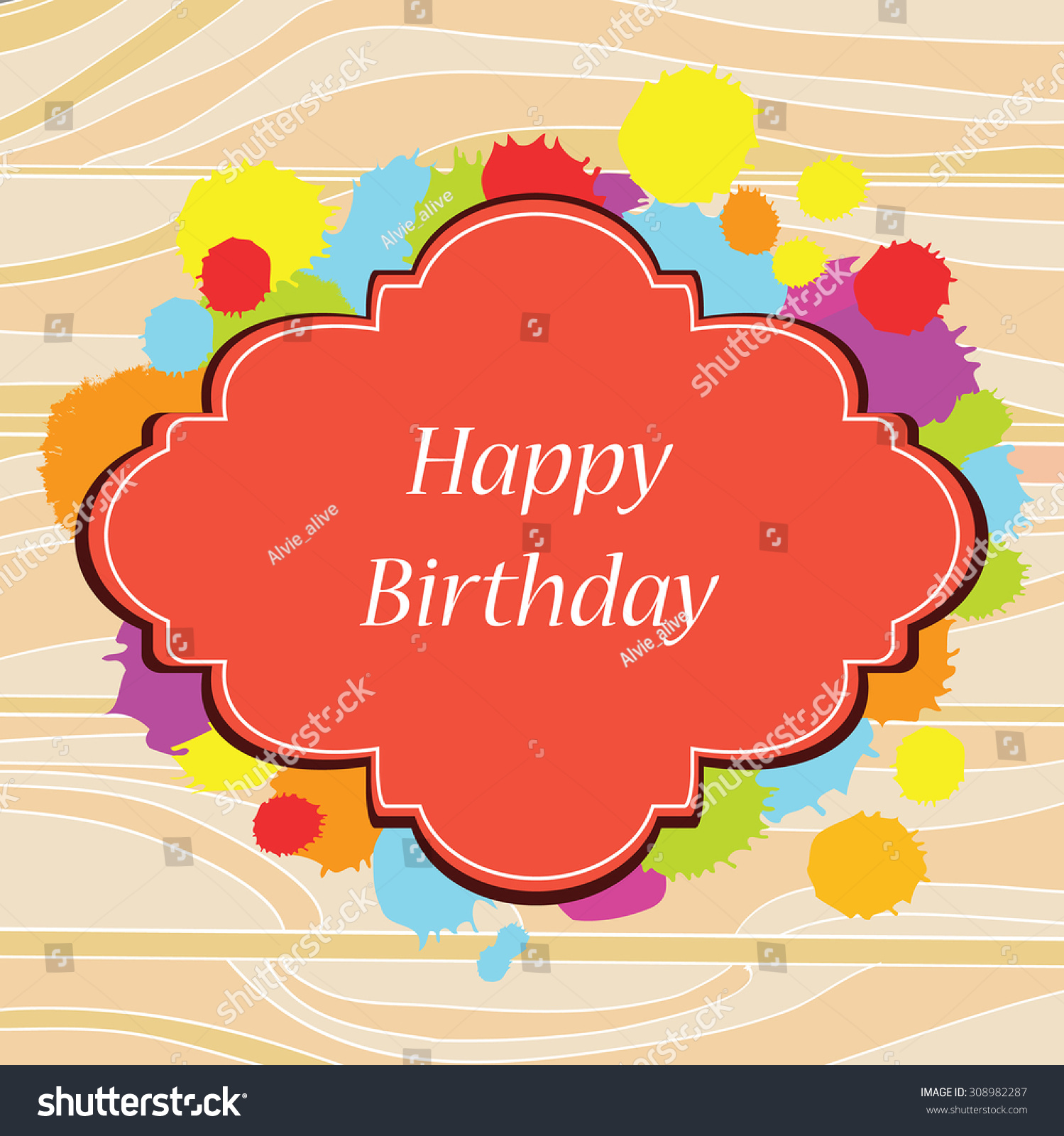 Vintage Hipsters Happy Birthday Greeting Card Stock Vector Royalty Free 308982287,Tattooed Ariel Mermaid