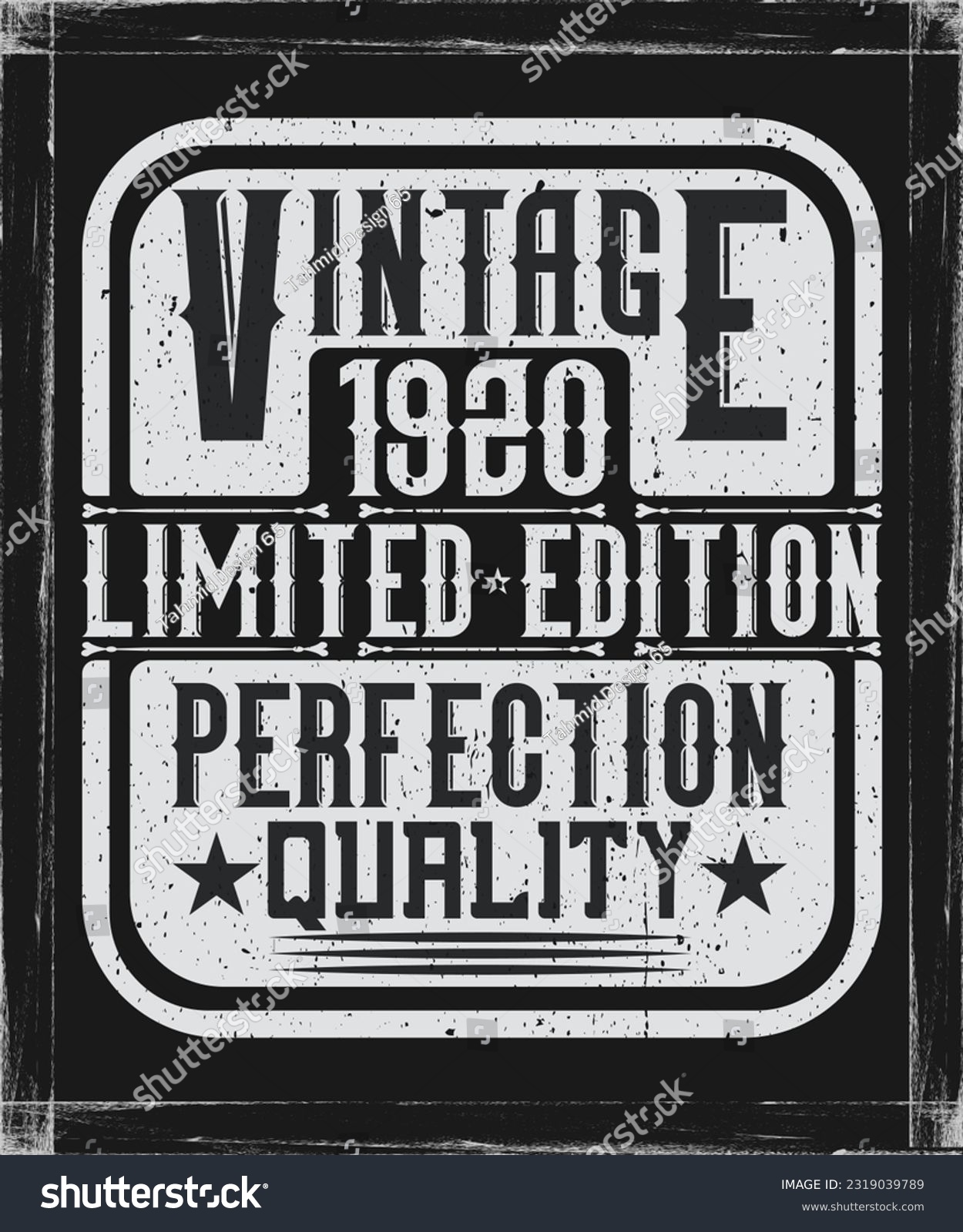 SVG of Vintage label design with lettering. Vintage Birthday t shirt design with Birthday elements vector svg
