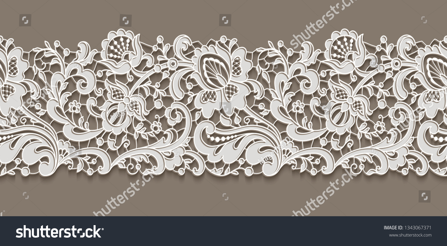 antique lace ribbon