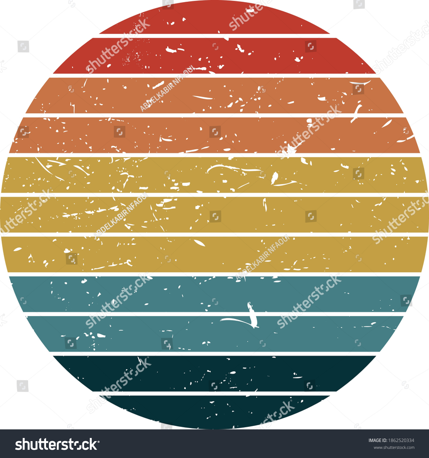 SVG of vintage retro striped sunset graphics.
you can edit and use in your projects (t-shirt,POD,book cover…). svg