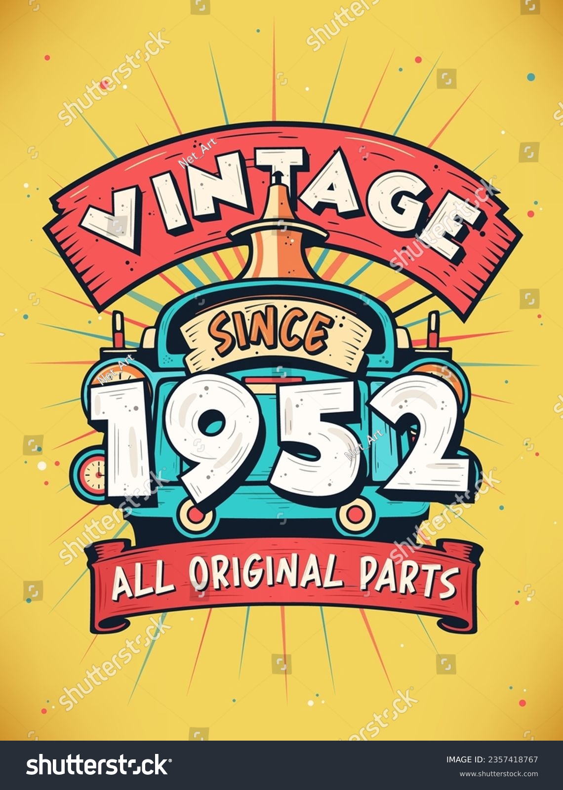 SVG of Vintage Since 1952,  Born in 1952 Vintage Birthday Celebration. svg
