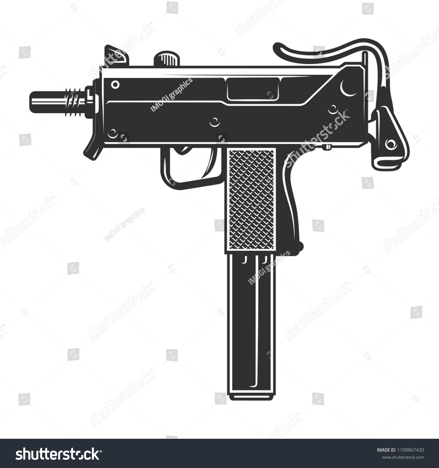 1,522 Uzi gun Images, Stock Photos & Vectors | Shutterstock