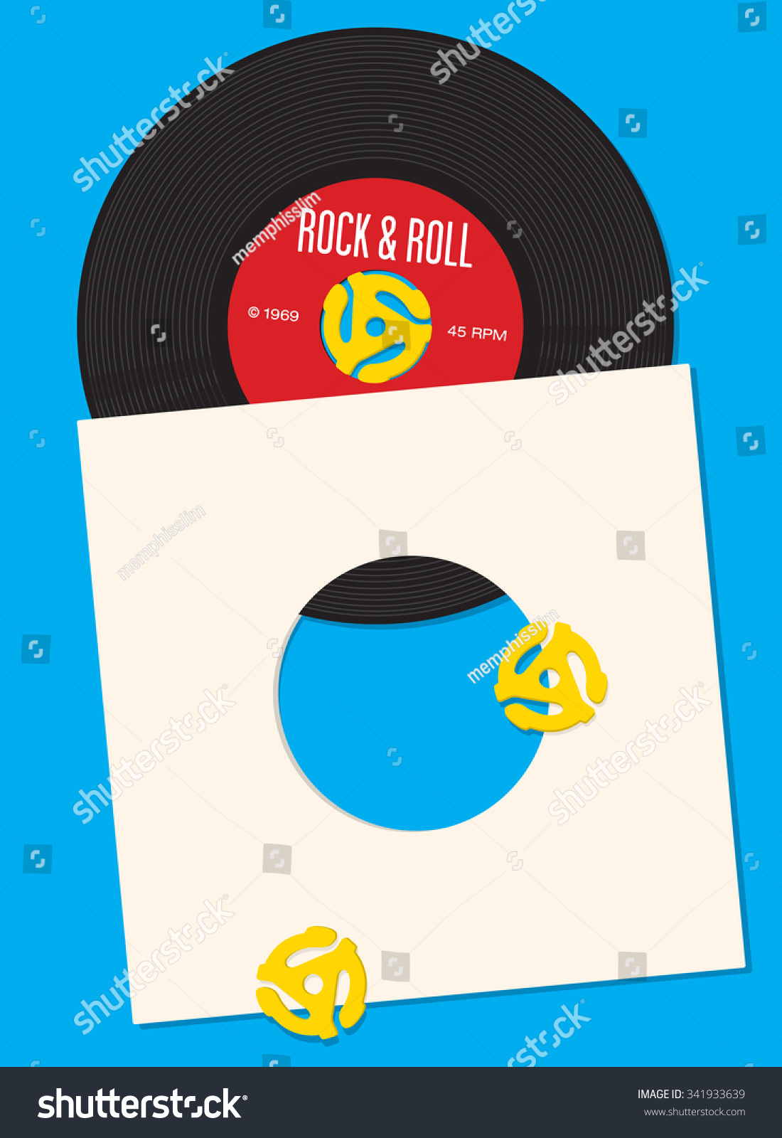 Free Vinyl Record Invitation Template 10