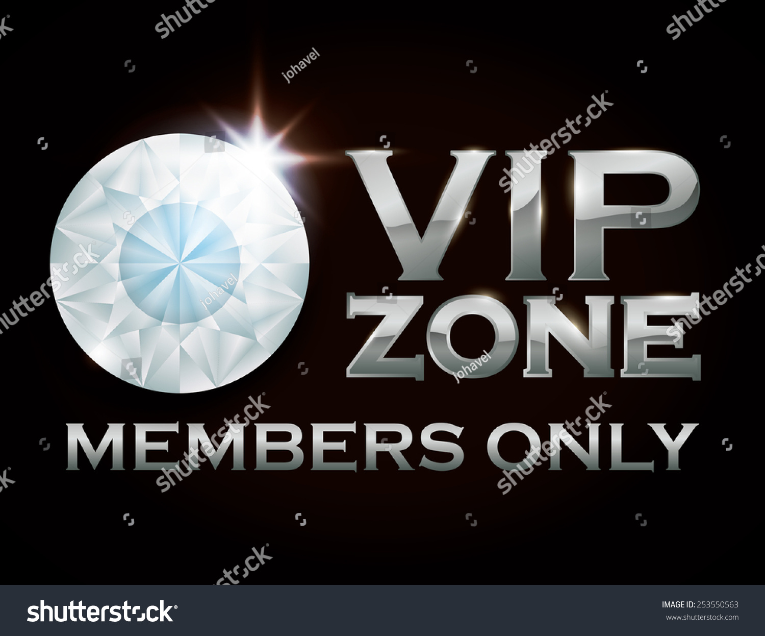 VIP member design, vector illustration eps10 graphic