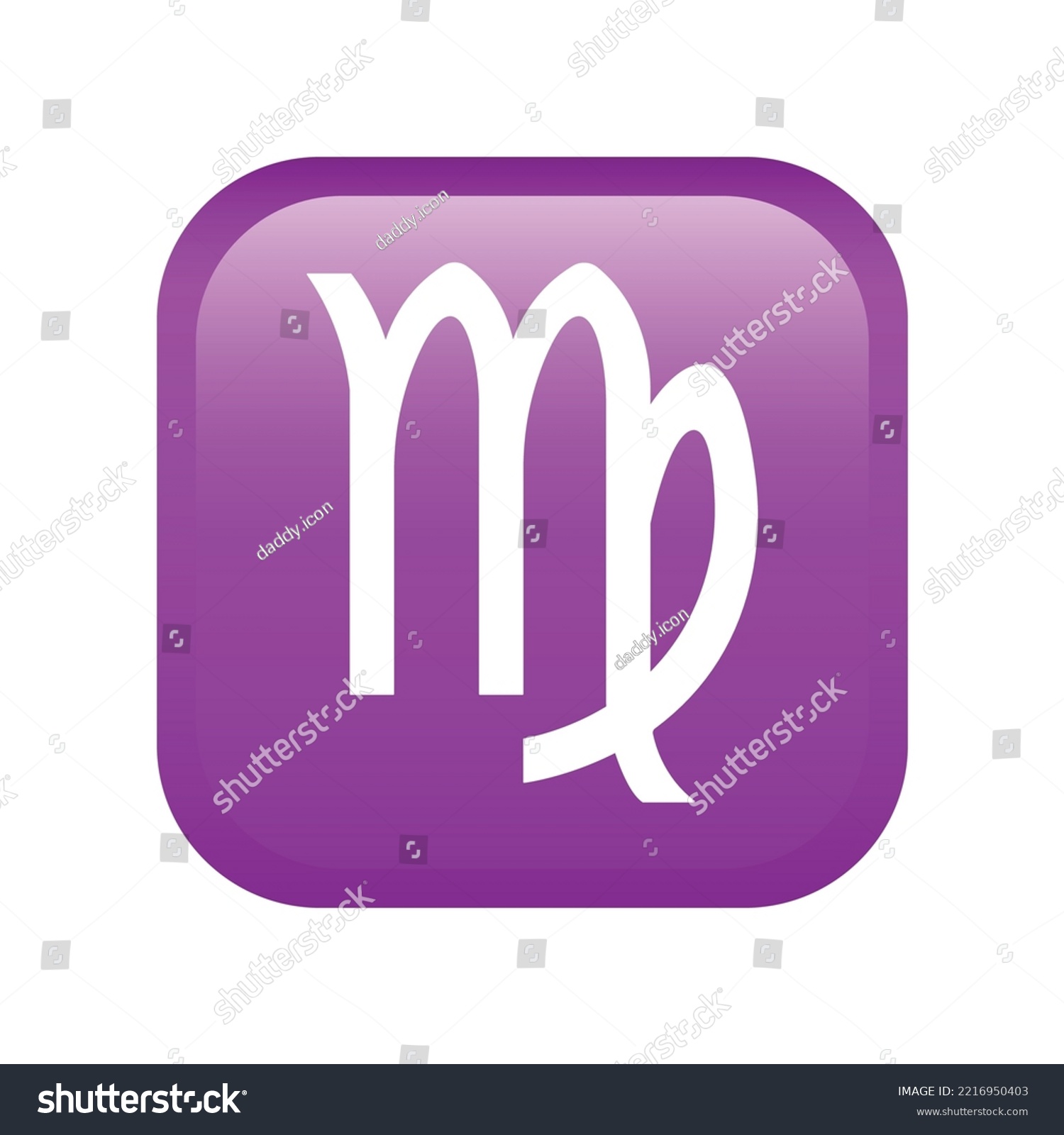 SVG of Virgo emoji icon isolated on white background. Astrology symbol modern, simple, vector, icon for website design, mobile app, ui. Vector Illustration svg