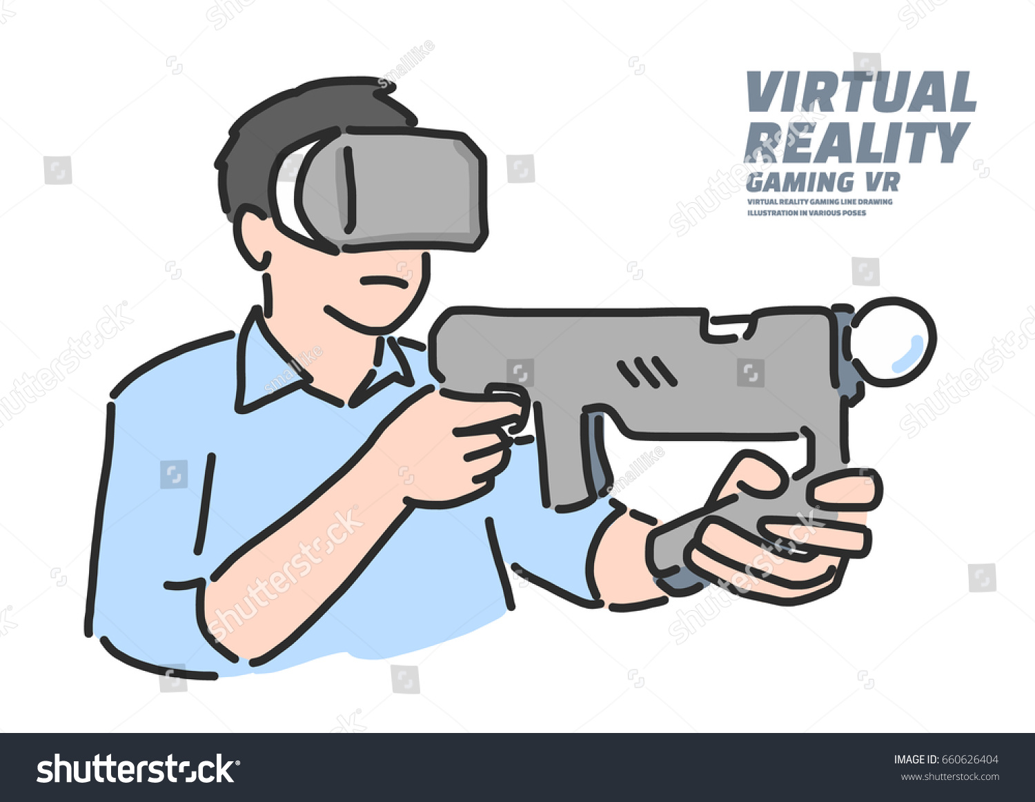 virtual reality shooting