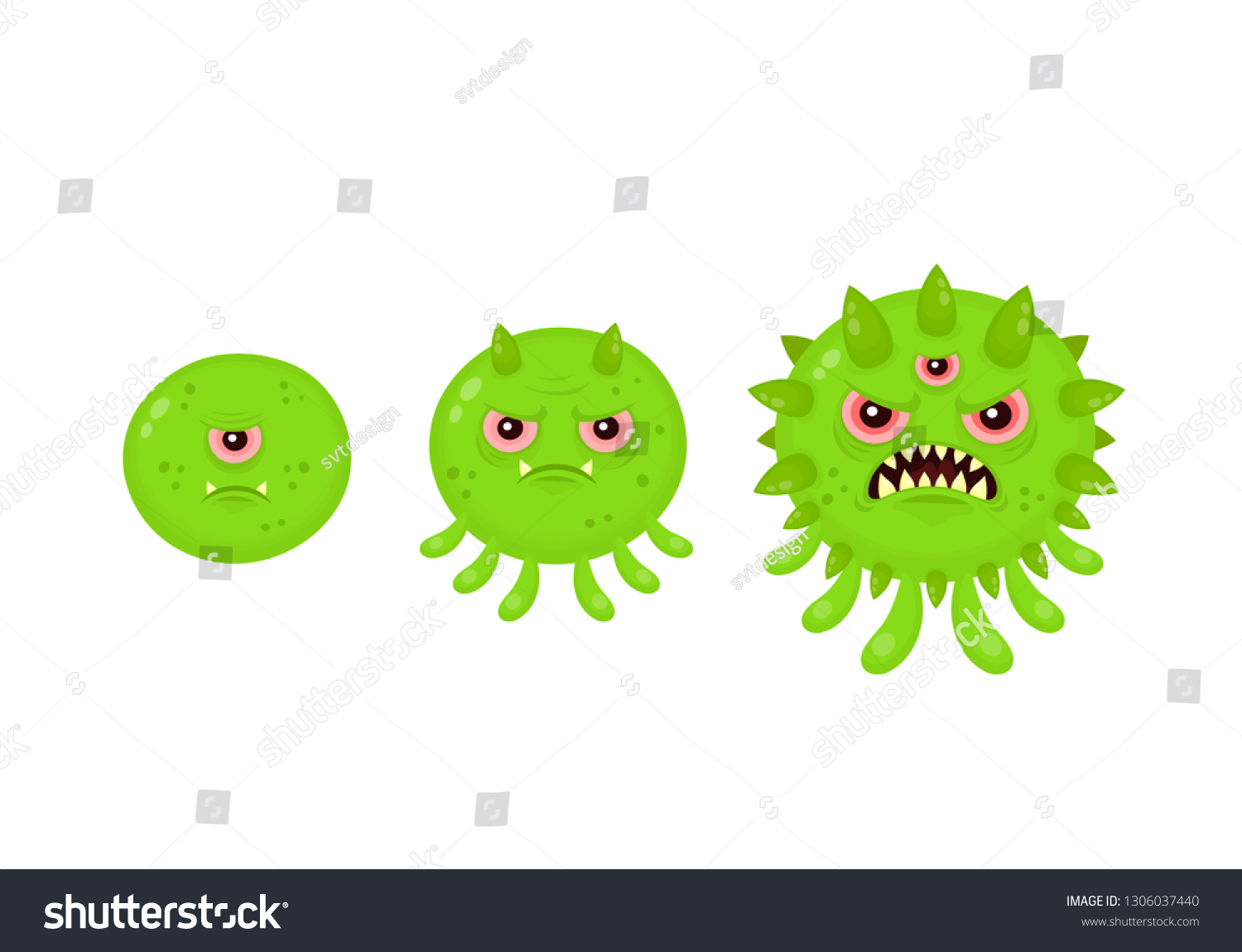 Virus Cartoon Shutterstock - Shutter Stock Image Cost