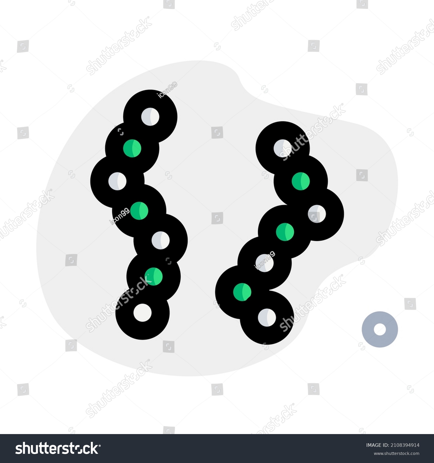 Virus Replication Multiple Structures Stock Vector Royalty Free