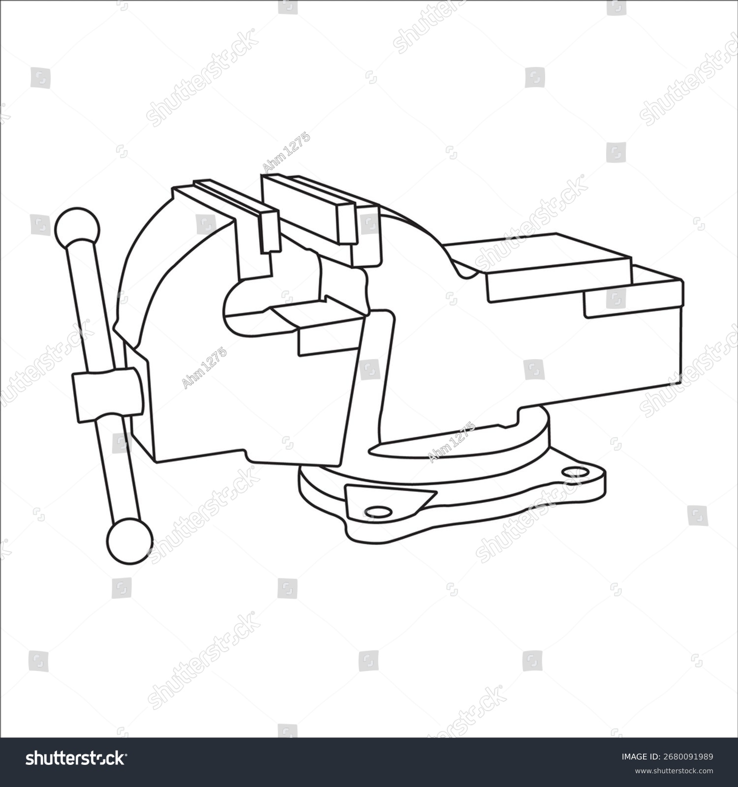 Vise clip art preview