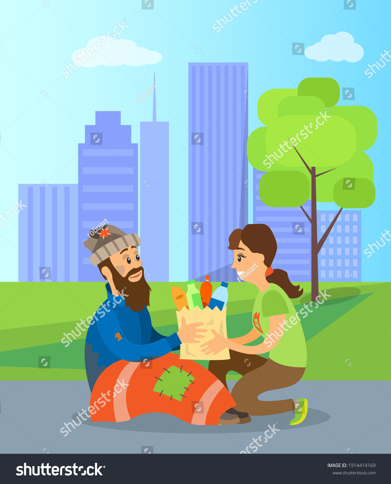 1,080 Beggar women Stock Illustrations, Images & Vectors | Shutterstock