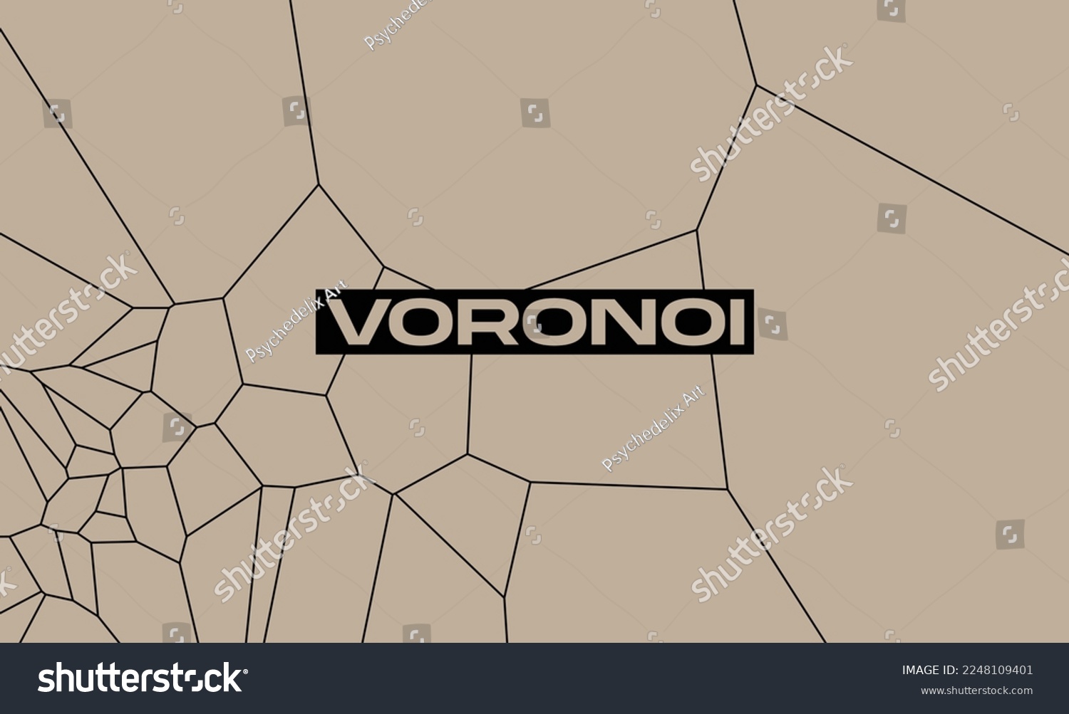 SVG of Voronoi Mosaic Patterns Vector Background svg