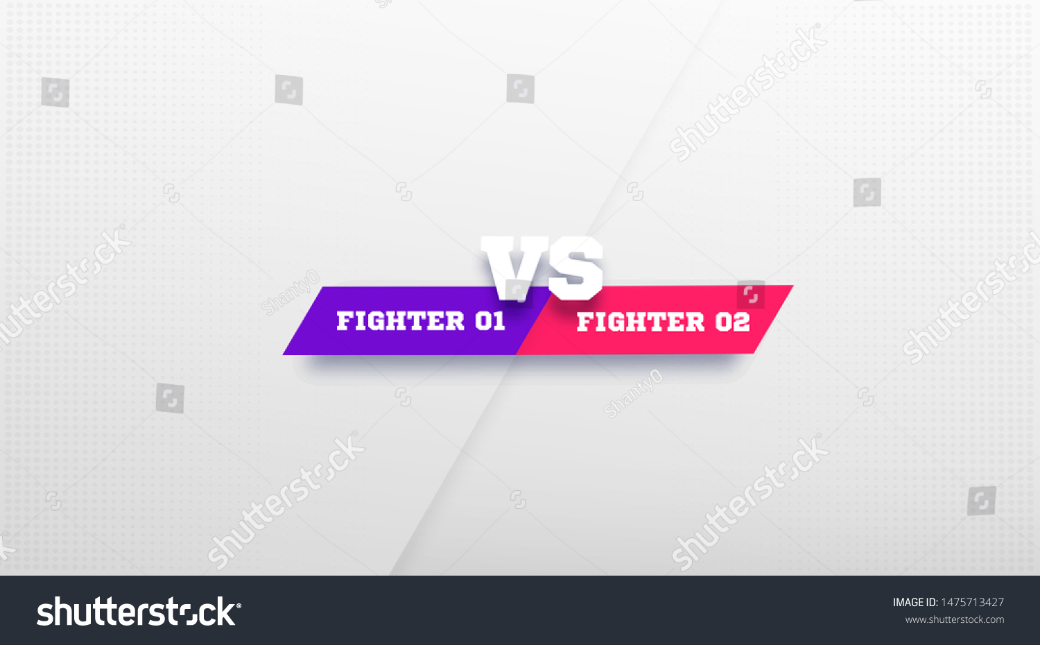 Vs Logo Versus Board Rivals Space Stock Vector (royalty Free 