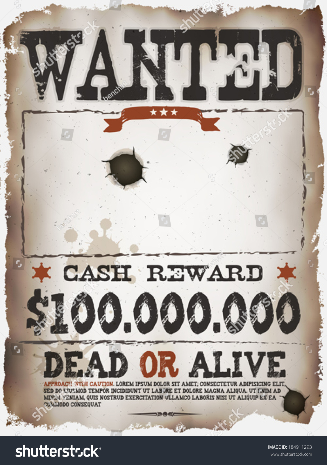 Reward Poster Template