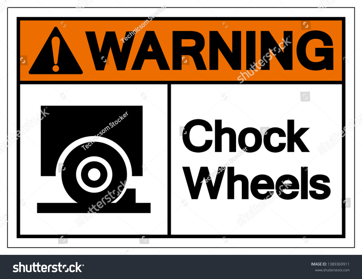 SVG of Warning Chock Wheels Symbol Sign, Vector Illustration, Isolate On White Background Label. EPS10   svg