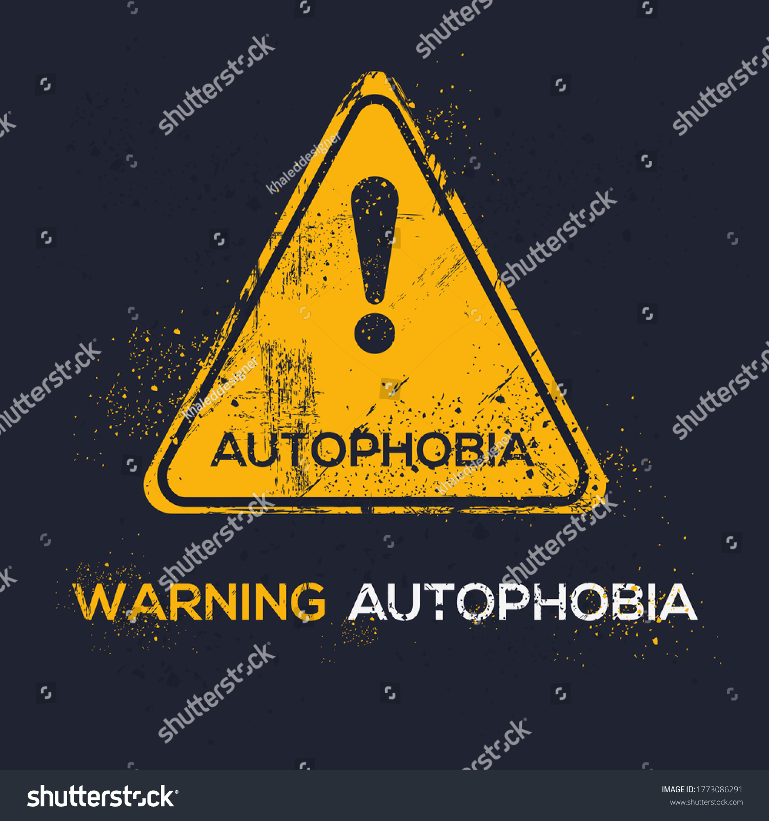 warning-sign-autophobia-greek-word-mean-stock-vector-royalty-free