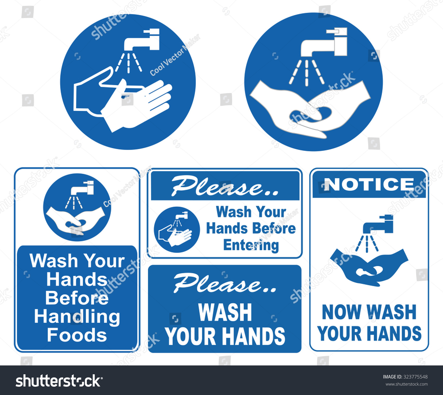 Wash Hands Before Entering Sign