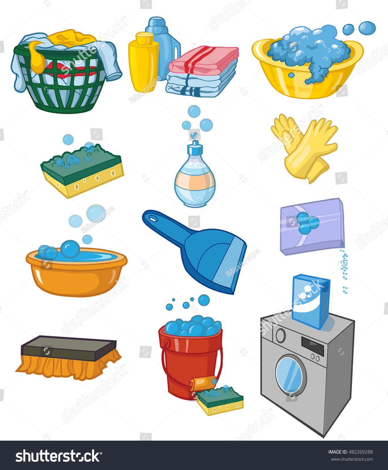 Laundry Detergent Clipart washing laundry set vector clip art stock vector 482269288 Laundry Detergent Clipart washing laundry set vector clip art stock vector 482269288