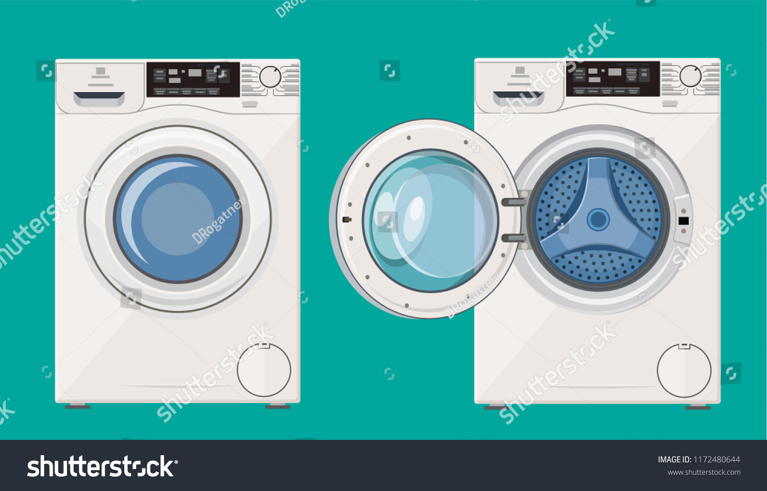 11,946 Washing machine dryer Stock Vectors, Images & Vector Art ...