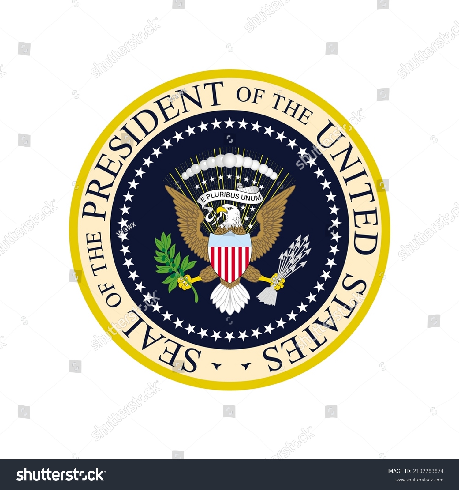 Seal of the president of the United States sticker vinyl decal 