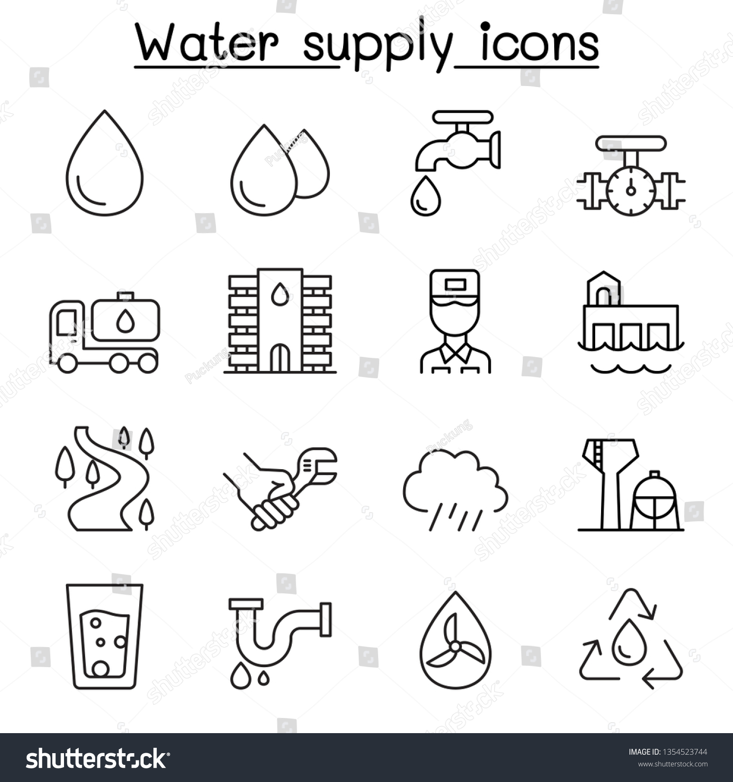 45,369 Water supply icons Images, Stock Photos & Vectors | Shutterstock