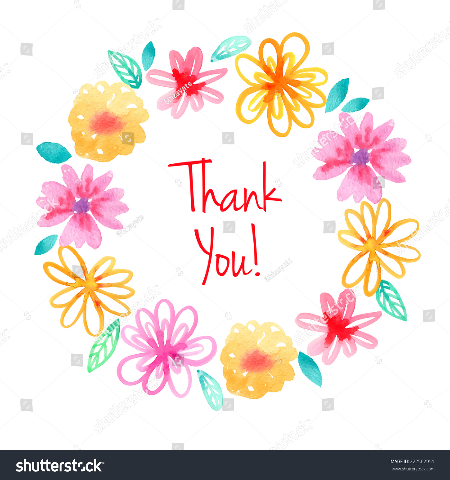 clipart thank you flowers - photo #31