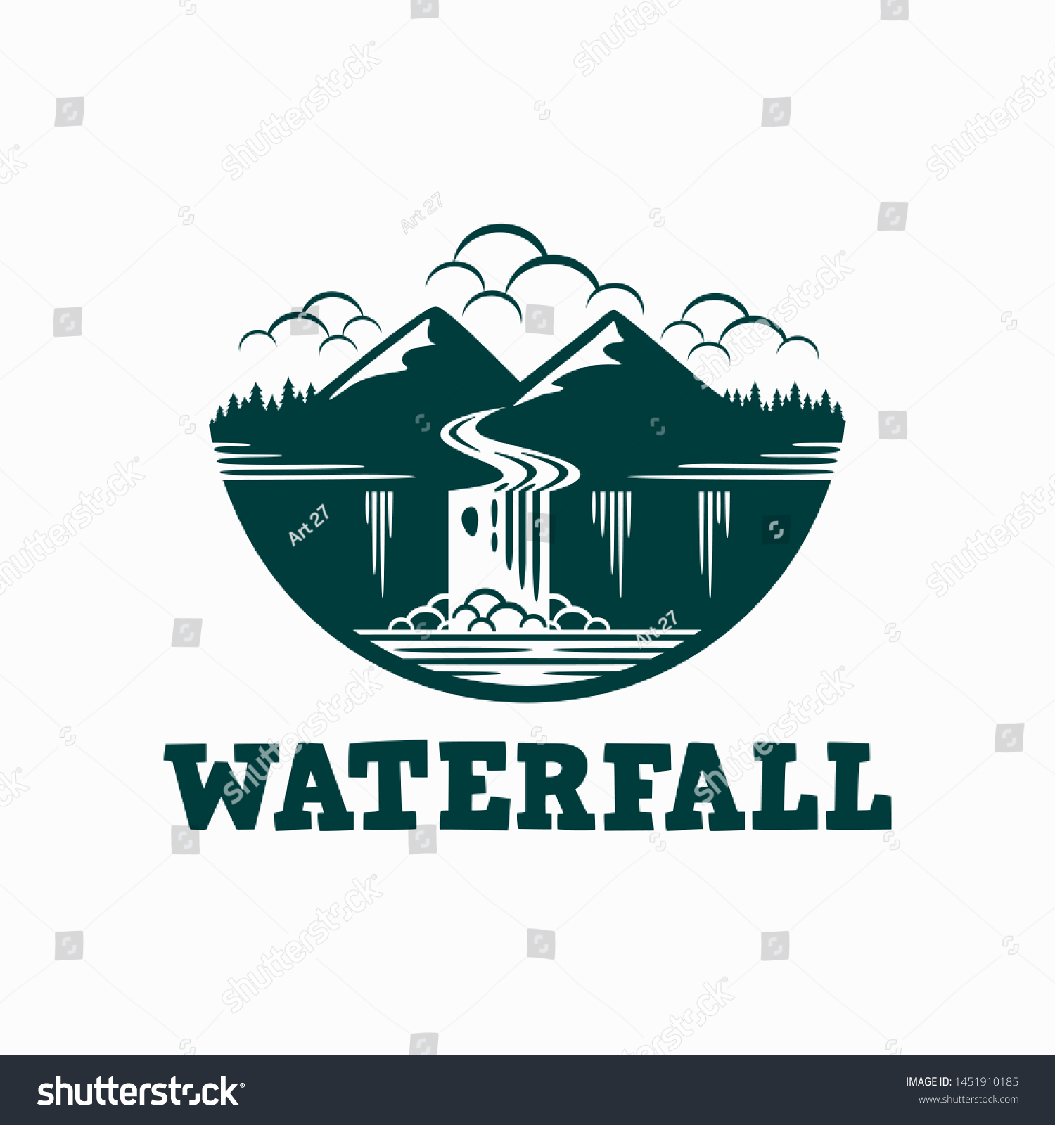 Waterfall Logos 3 909 Images Photos Et Images Vectorielles De Stock