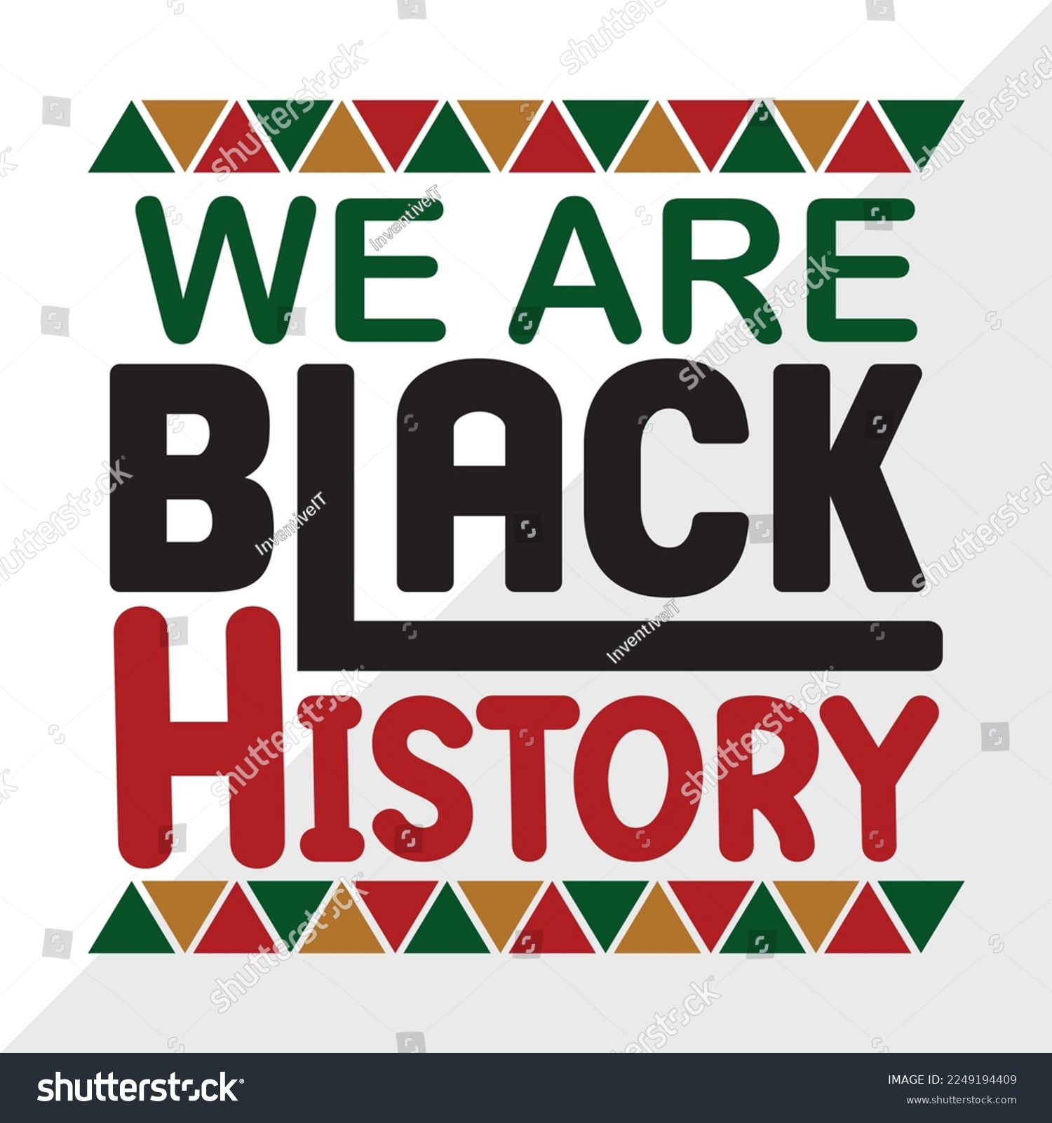 SVG of We Are Black History SVG Printable Vector Illustration svg