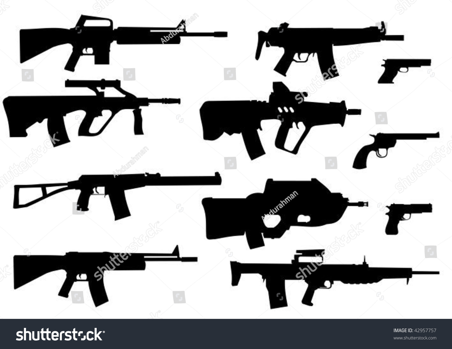 Weapon Stock Vector (Royalty Free) 42957757 | Shutterstock