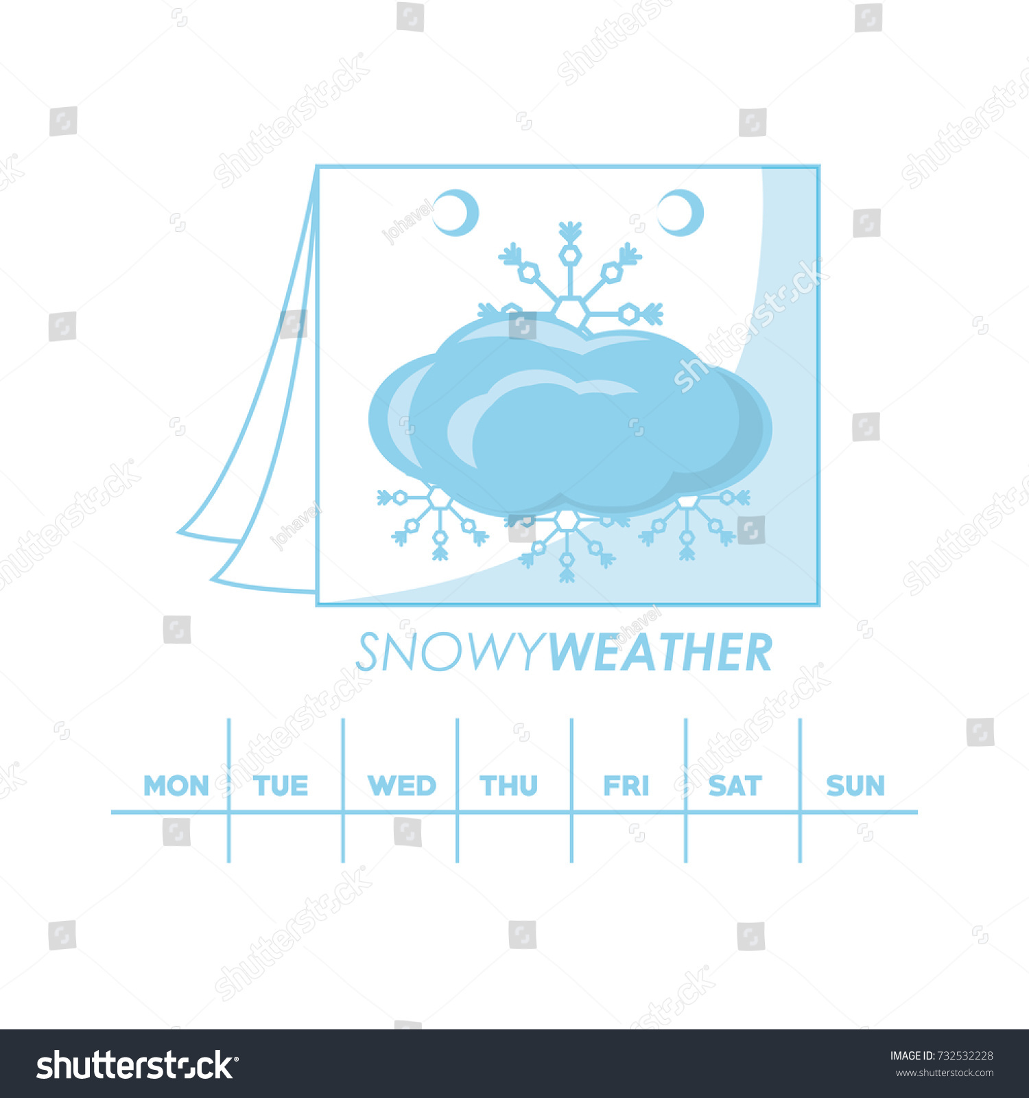 Weather Climate Design Stock Vector (Royalty Free) 732532228 | Shutterstock