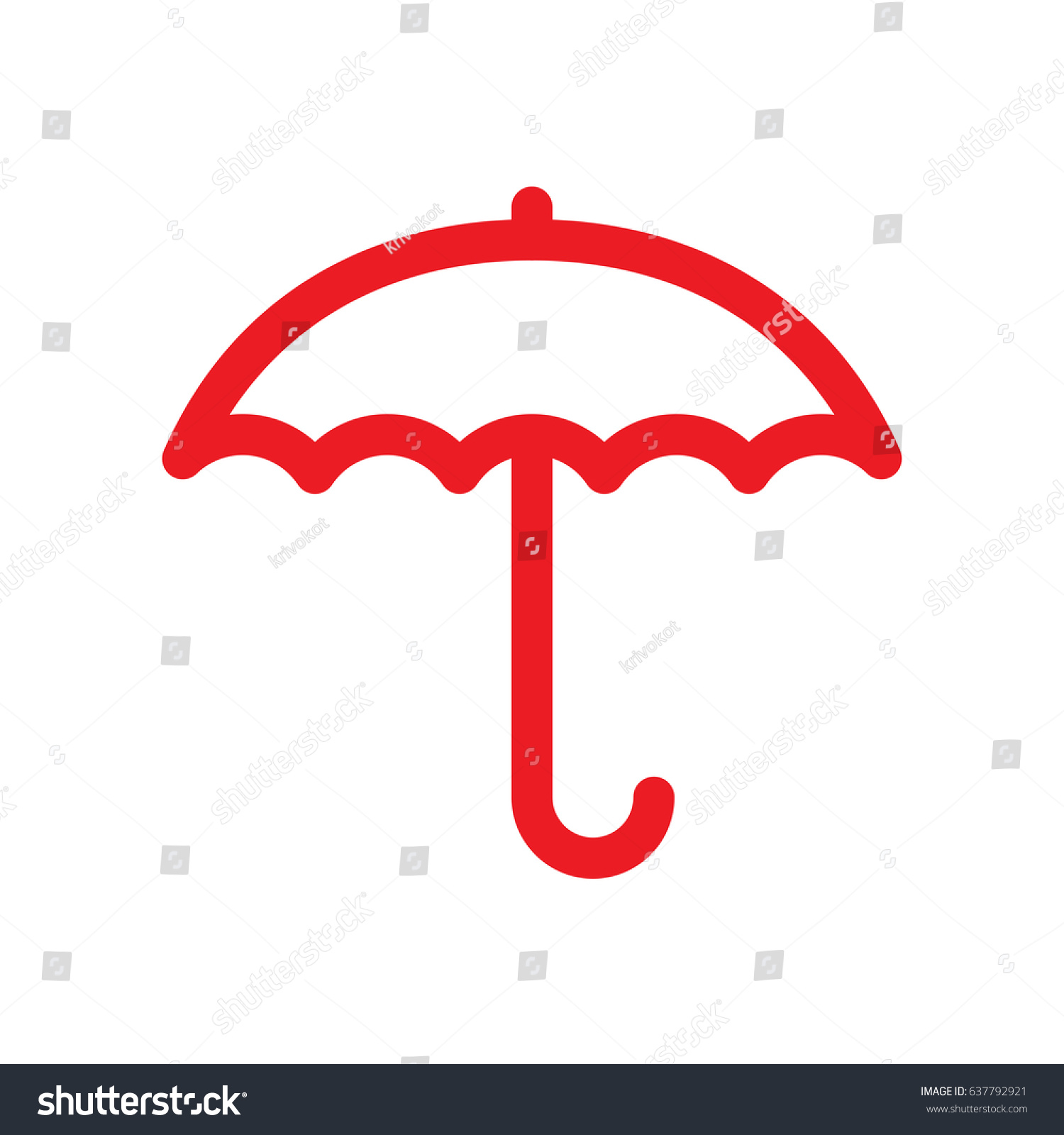 flat cats umbrella