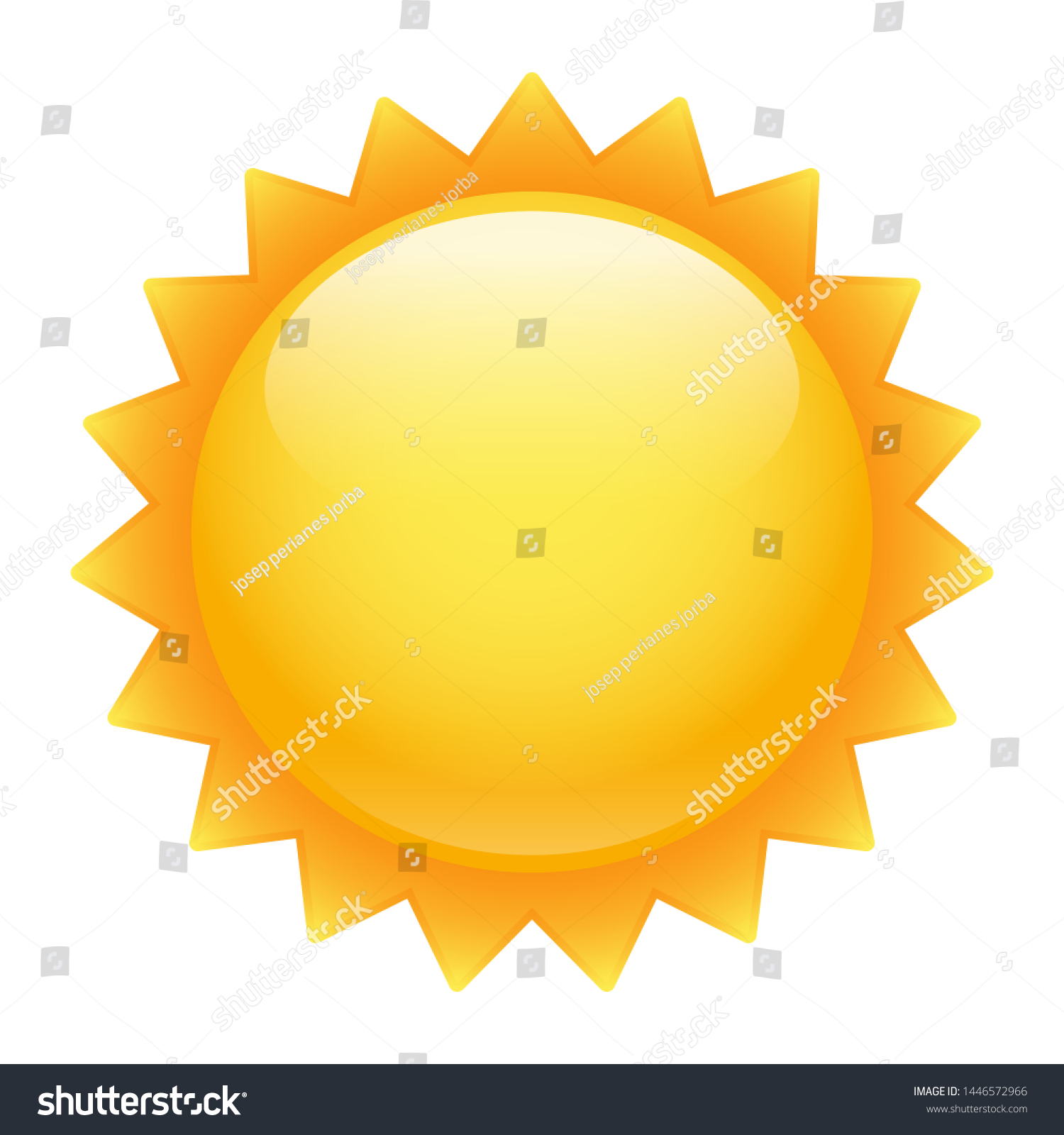 SVG of Weather Sun Emoji Symbol. Summer Vacations. Illustration Face Vector Design Art. svg
