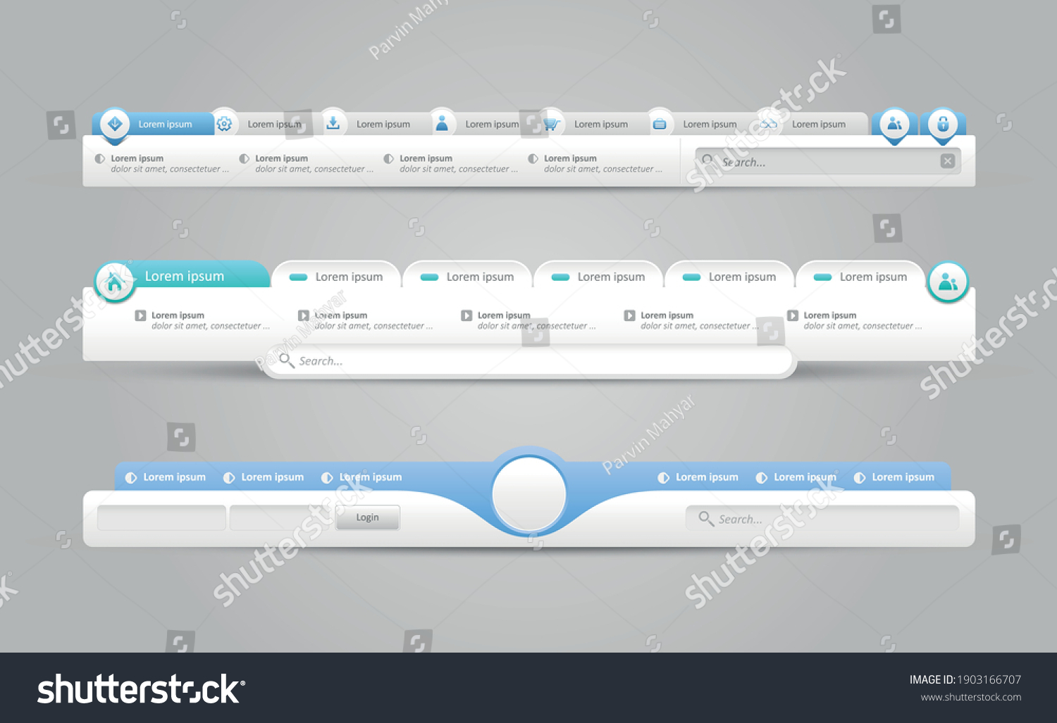 Web Design Menu Templates Website Design Stock Vector (Royalty Free Web Design Menu Templates Website Design Stock Vector (Royalty Free