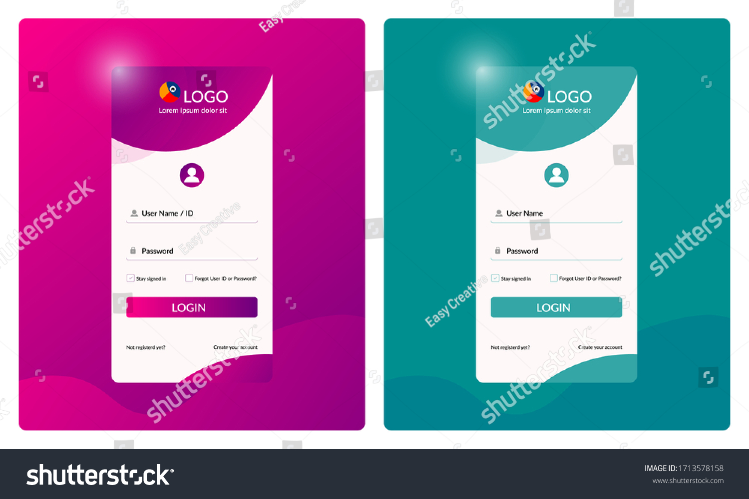 30069 Login Templates Images Stock Photos And Vectors Shutterstock